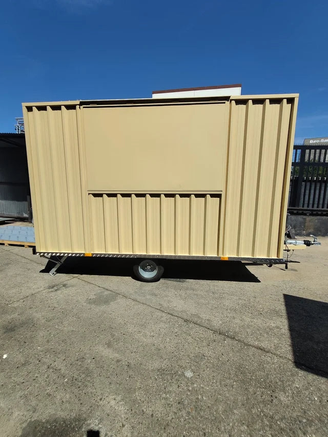 Remorque conteneur modulaire / Food truck professionnel
