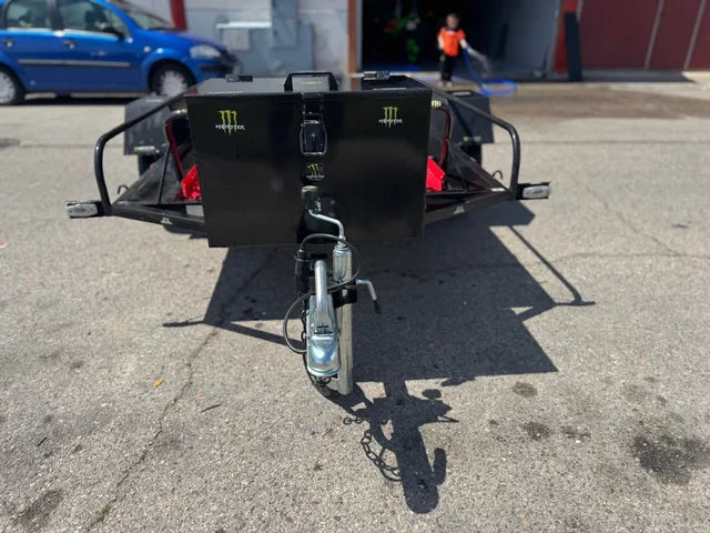 Remorque double pour motos – Sportive, robuste et facile à transporter