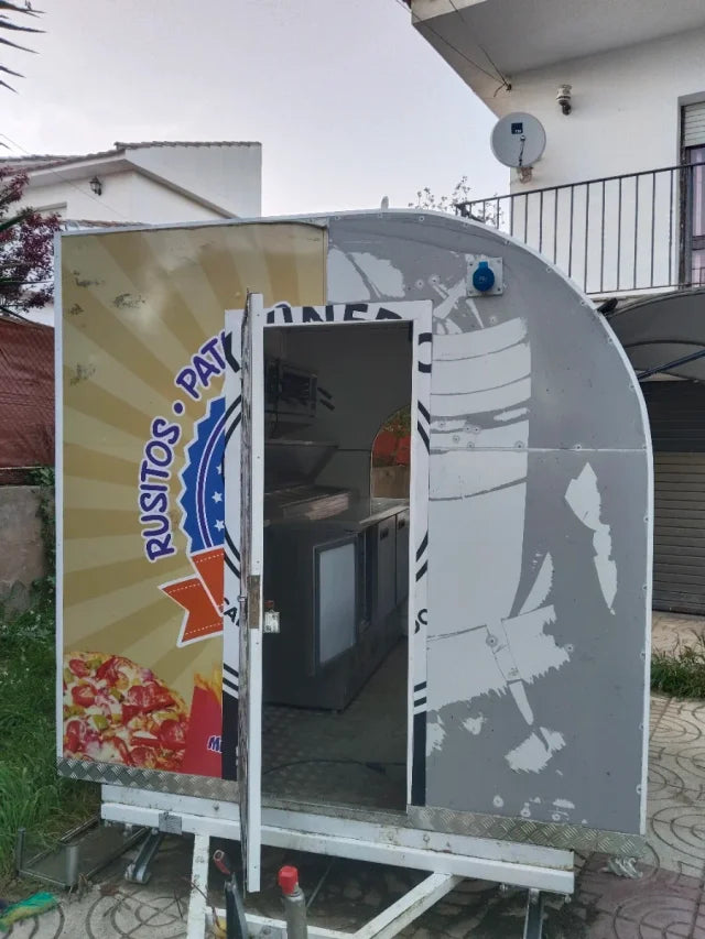 Remorque food truck professionnelle / Pizzeria mobile