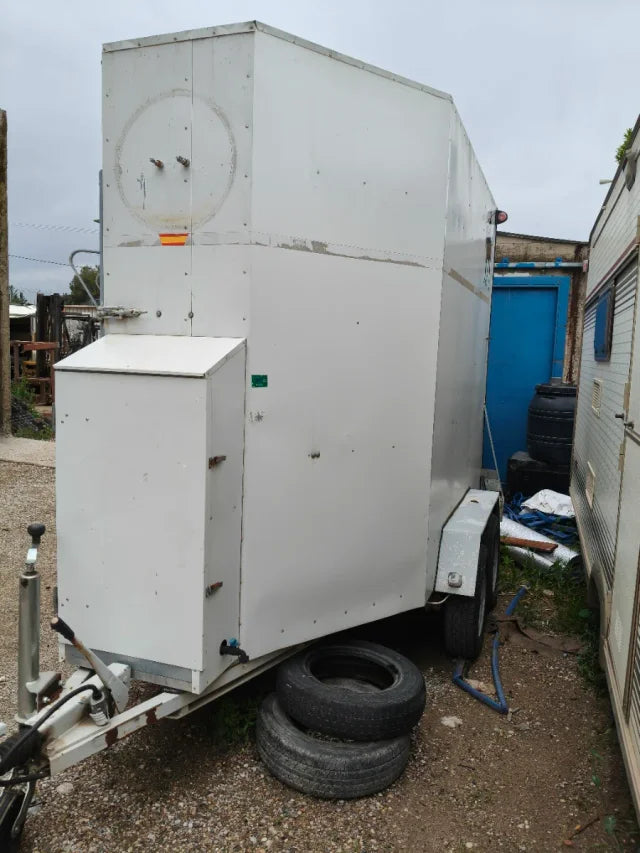 Remorque bétaillère à double essieu