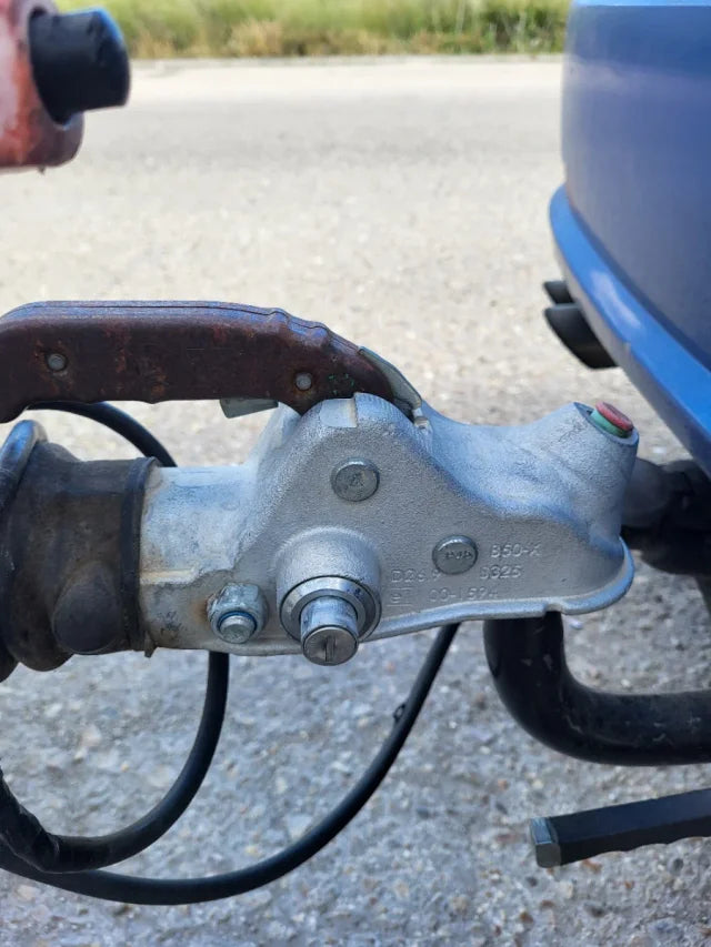 Remorque pour chevaux à double essieu